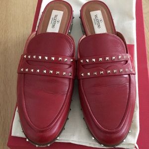 Valentino rockstud mules
